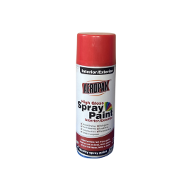 Aeropak High Gloss Spray Paint Red